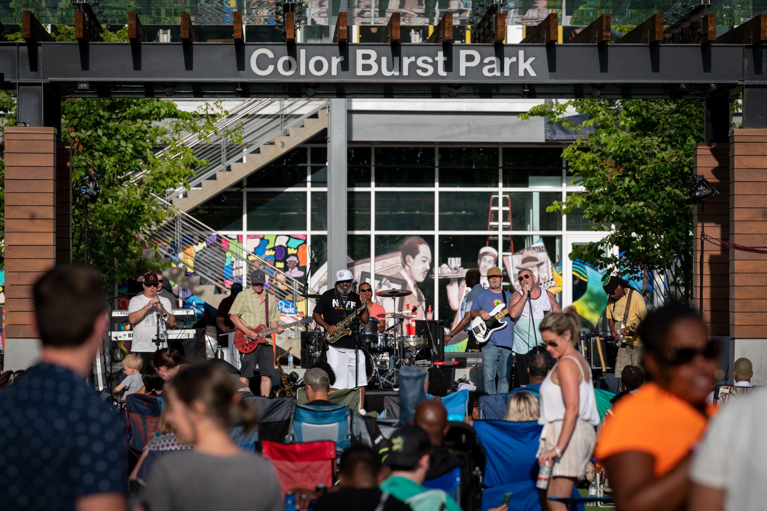 Color Burst Park Summer Series / See Our Highlights Merriweather District