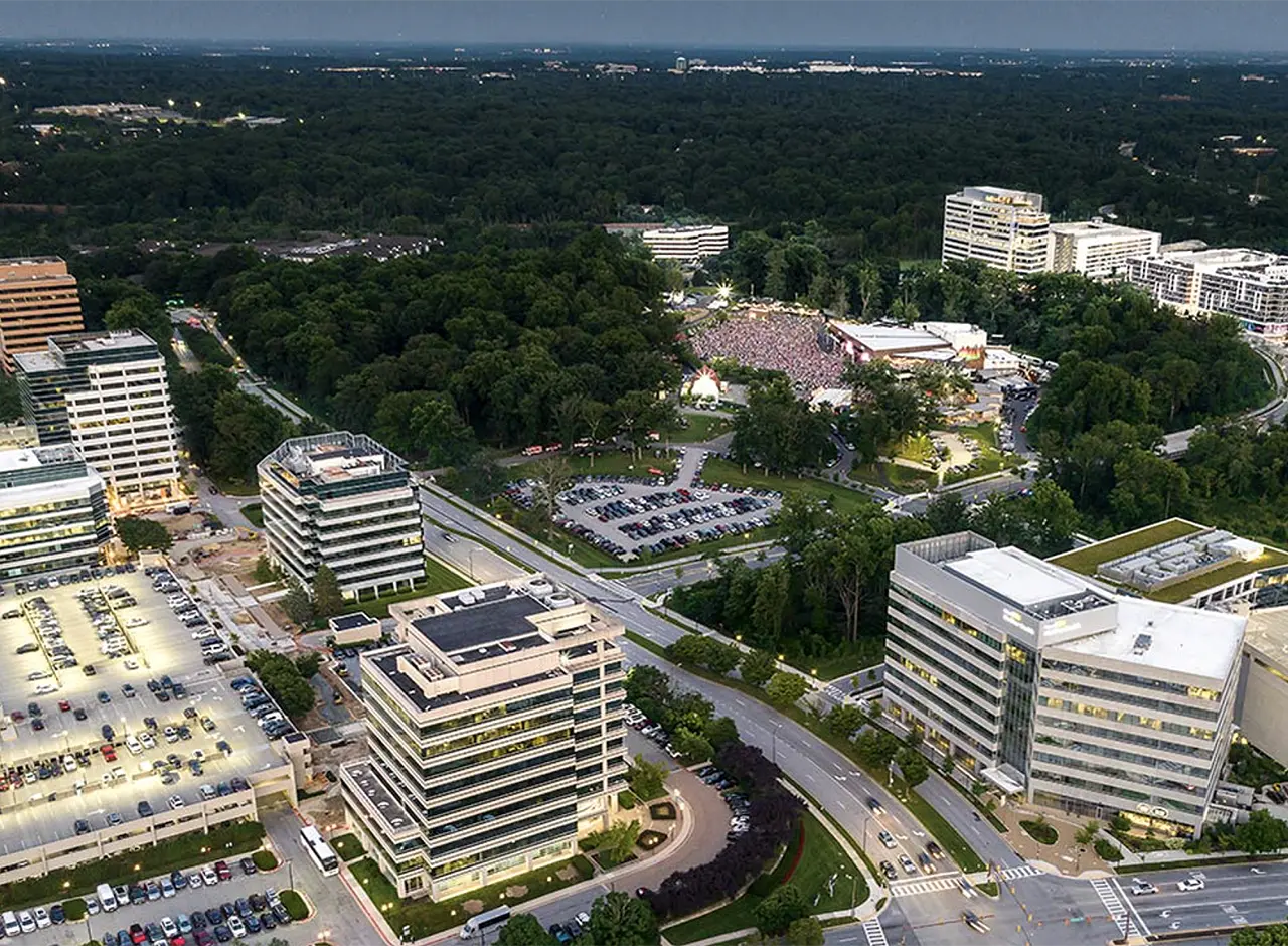 Merriweather Row in Downtown Columbia