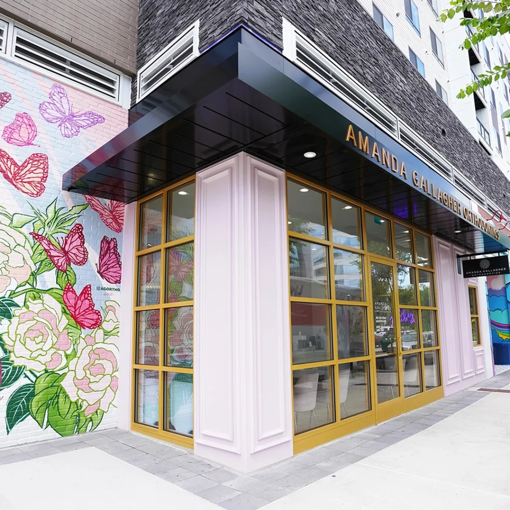 Exterior of Amanda Gallagher Orthodontics at Merriweather District.