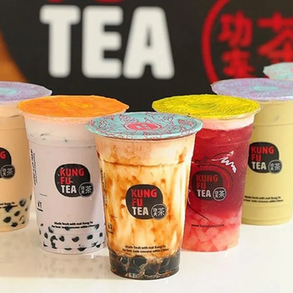 Cups of Kung Fu Bubble Tea.