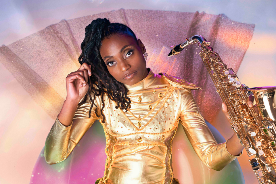 Alto saxophonist Lakecia Benjamin